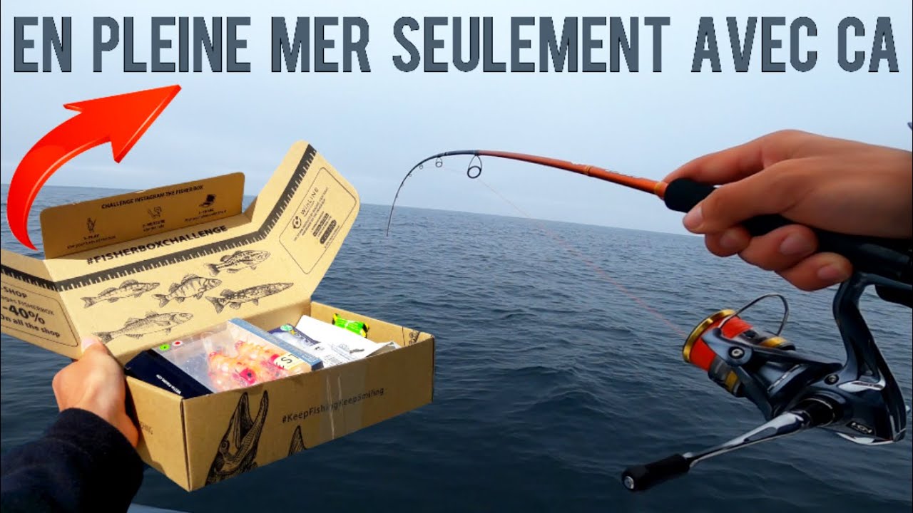 D&Eacute;FI DE P&Ecirc;CHE avec une box mer  (@THEFISHERBOX )