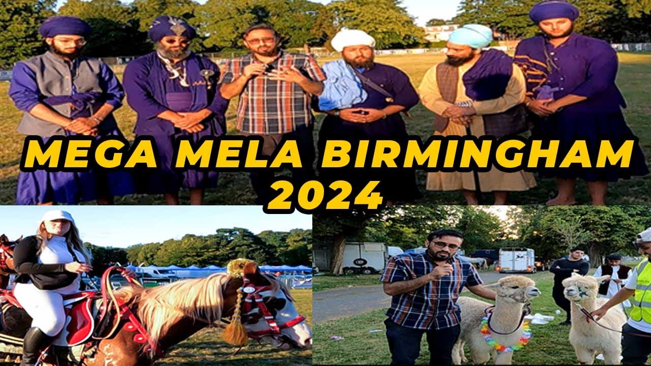 Mega Mela 2024 II  Birmingham UK II Qazi Muddasir VLogs II