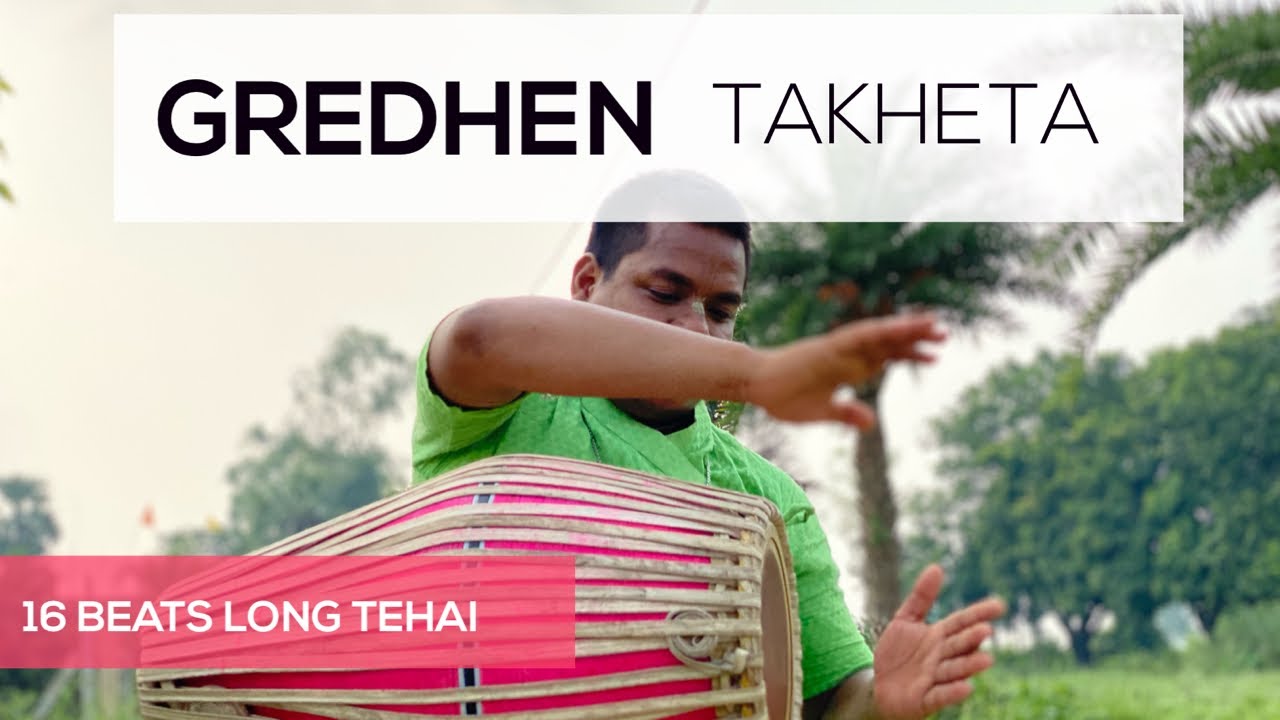 Gredhen Takheta Taklanta | Long Tehai | 16 Beats | Mridanga Tutorial 25 | Bimala Chaitanya Das