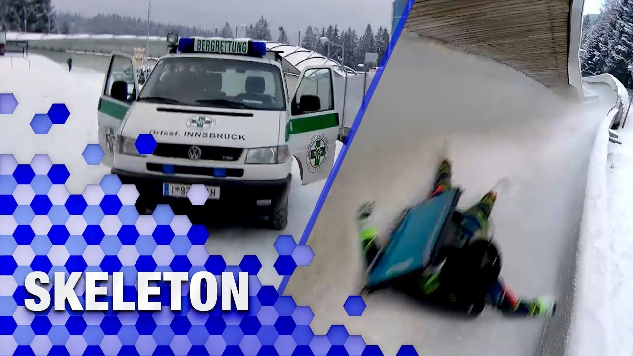 Skeleton: James Argent Crashes Out | The Jump