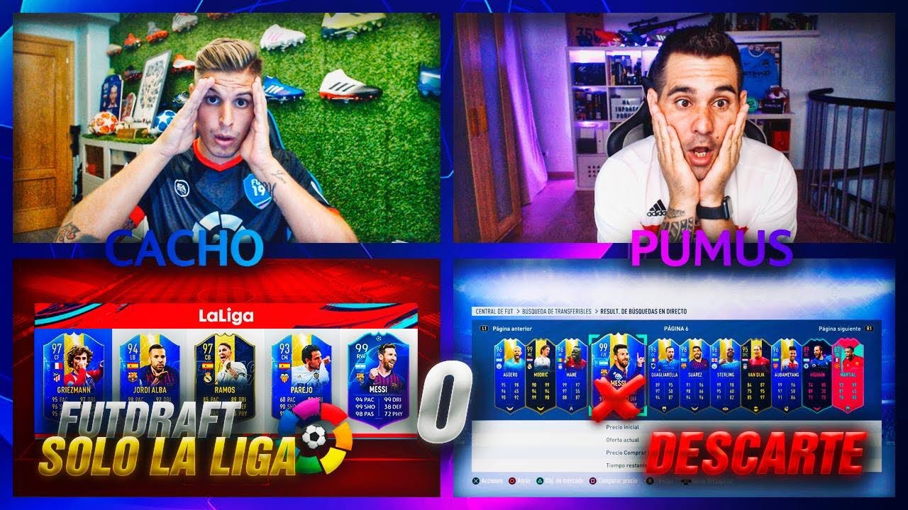 EL MEJOR FUT DRAFT DE LA LIGA DISCARD CHALLENGE!! | FIFA 19