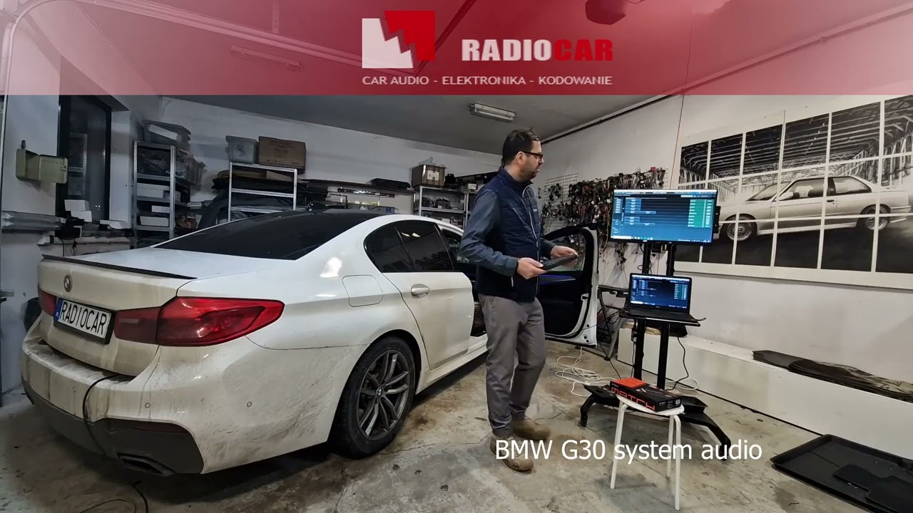 BMW G30 poprawa nagłośnienia systemu podstawowego Stereo