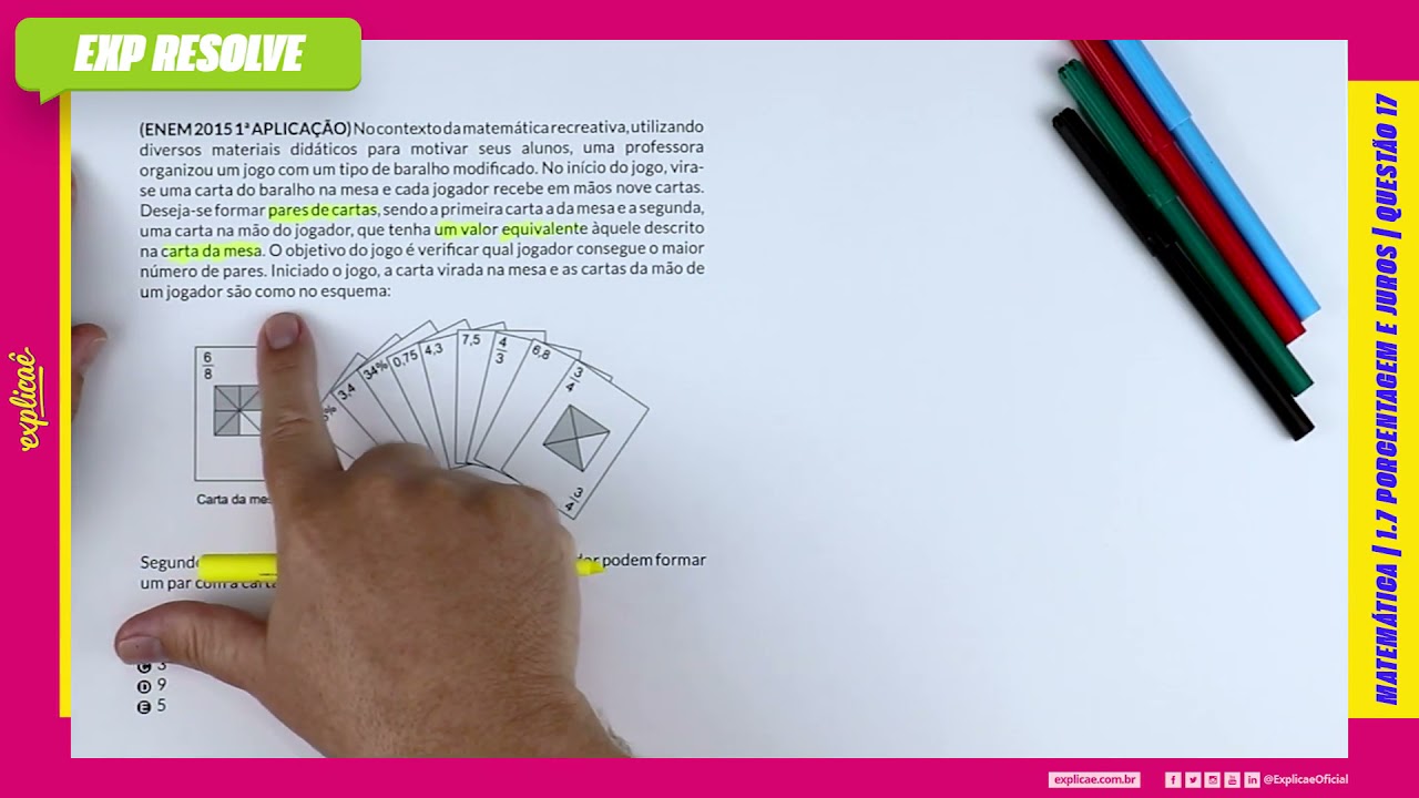 NO CONTEXTO DA MATEMÁTICA RECREATIVA, UTILIZANDO DIVERSOS MATERIAIS (...) | PORCENTAGEM E JUROS
