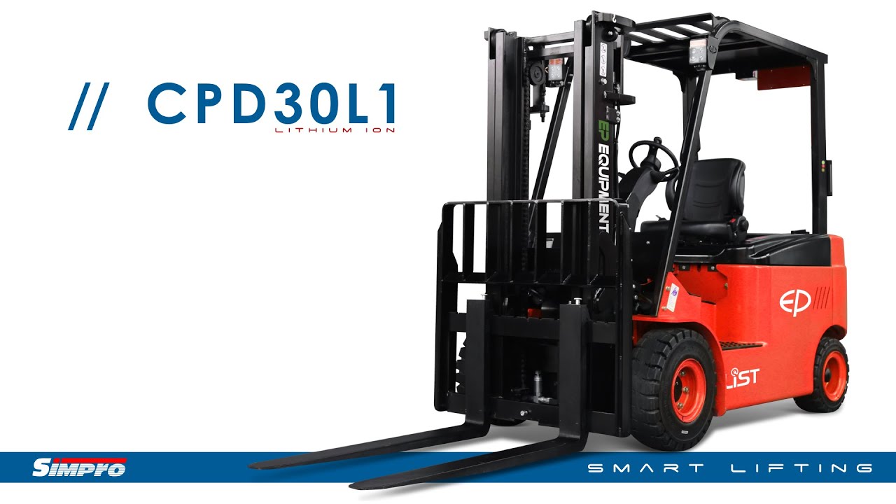 CPD30L1 - The 3-tonne Lithium yard forklift // Simpro