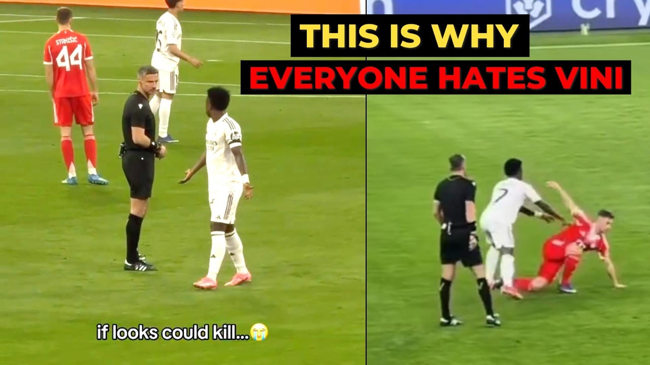 This Is Why Even Referees Hate Vin&iacute;cius J&uacute;nior 😳