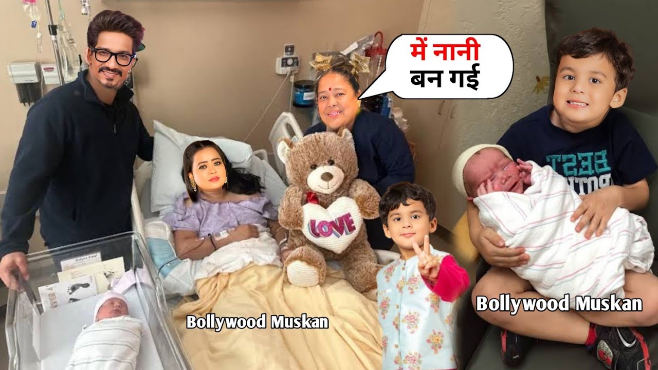 Bharti Singh Blessed With A Cute Baby Girl With Husband Haarsh Limbachiyaa