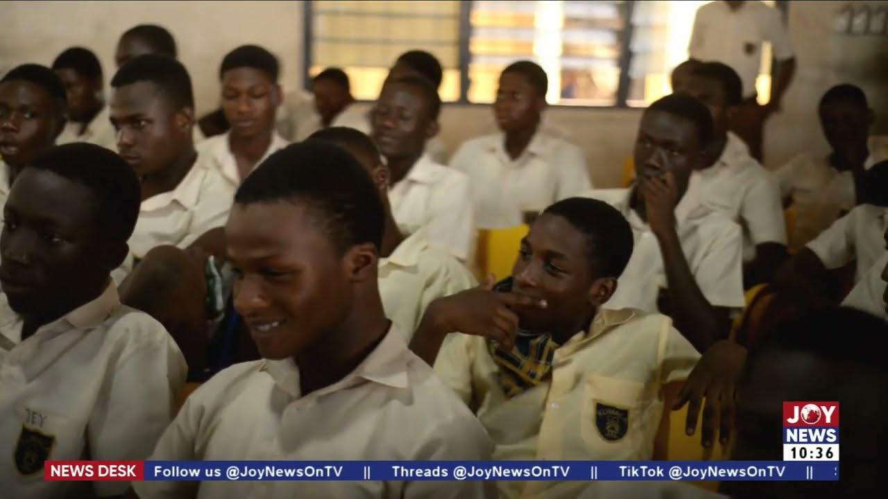 Improving Education: Kumasi Academy receives new desks to address furniture challenges