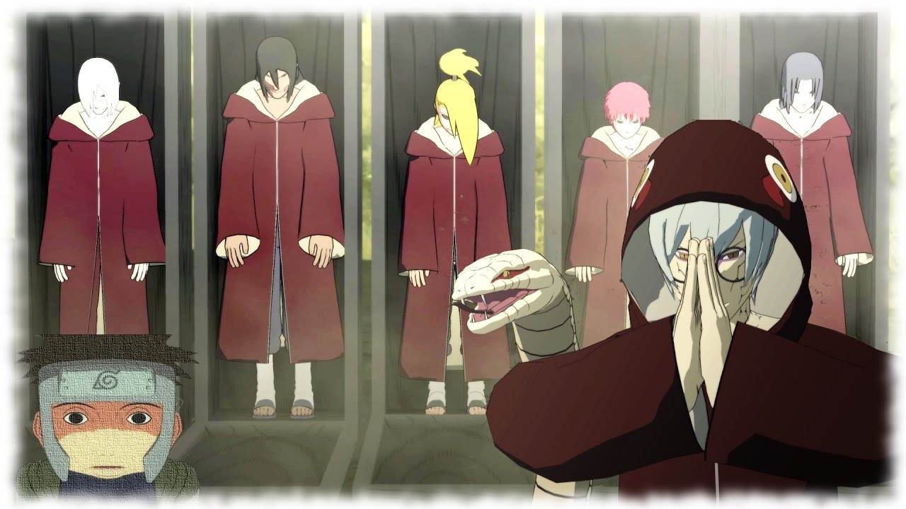 Kabuto learns Edo Tensei - Naruto Shippuden Ultimate Ninja Storm 3 Game - Naruto vs Might Guy