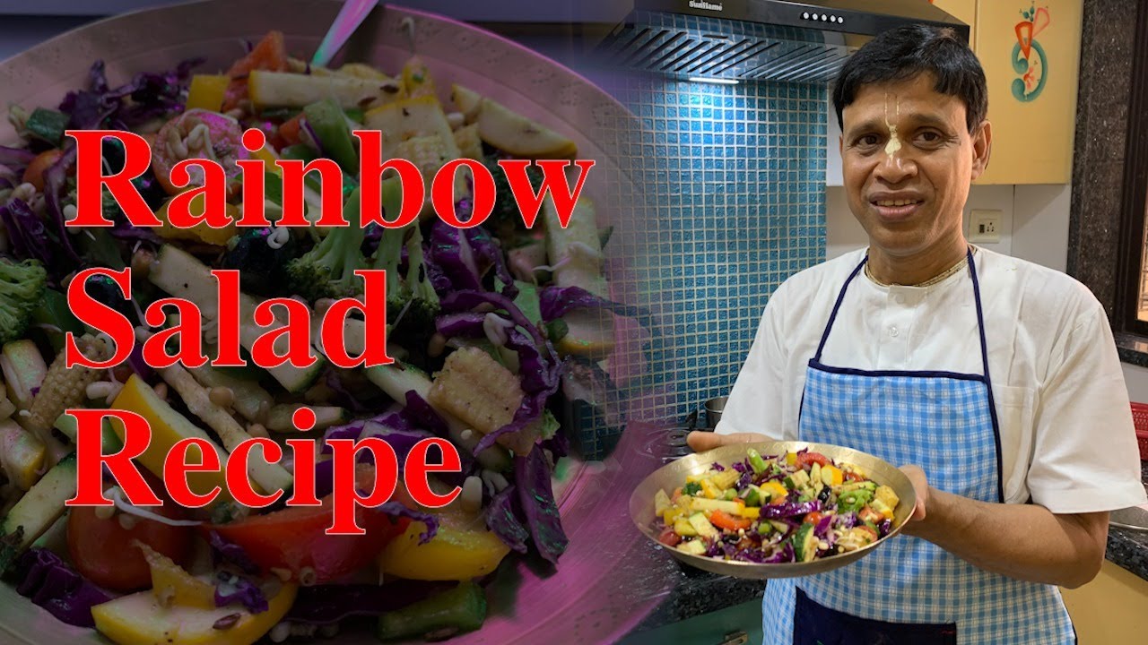 Rainbow Salad : Rainbow Salad Recipe | Healthy & Easy Meal Prep