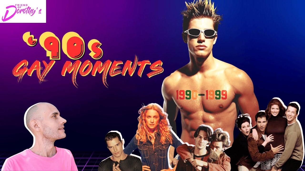 These were the GAYEST moments from the 90s (1990 -1999 gay pop culture moments)