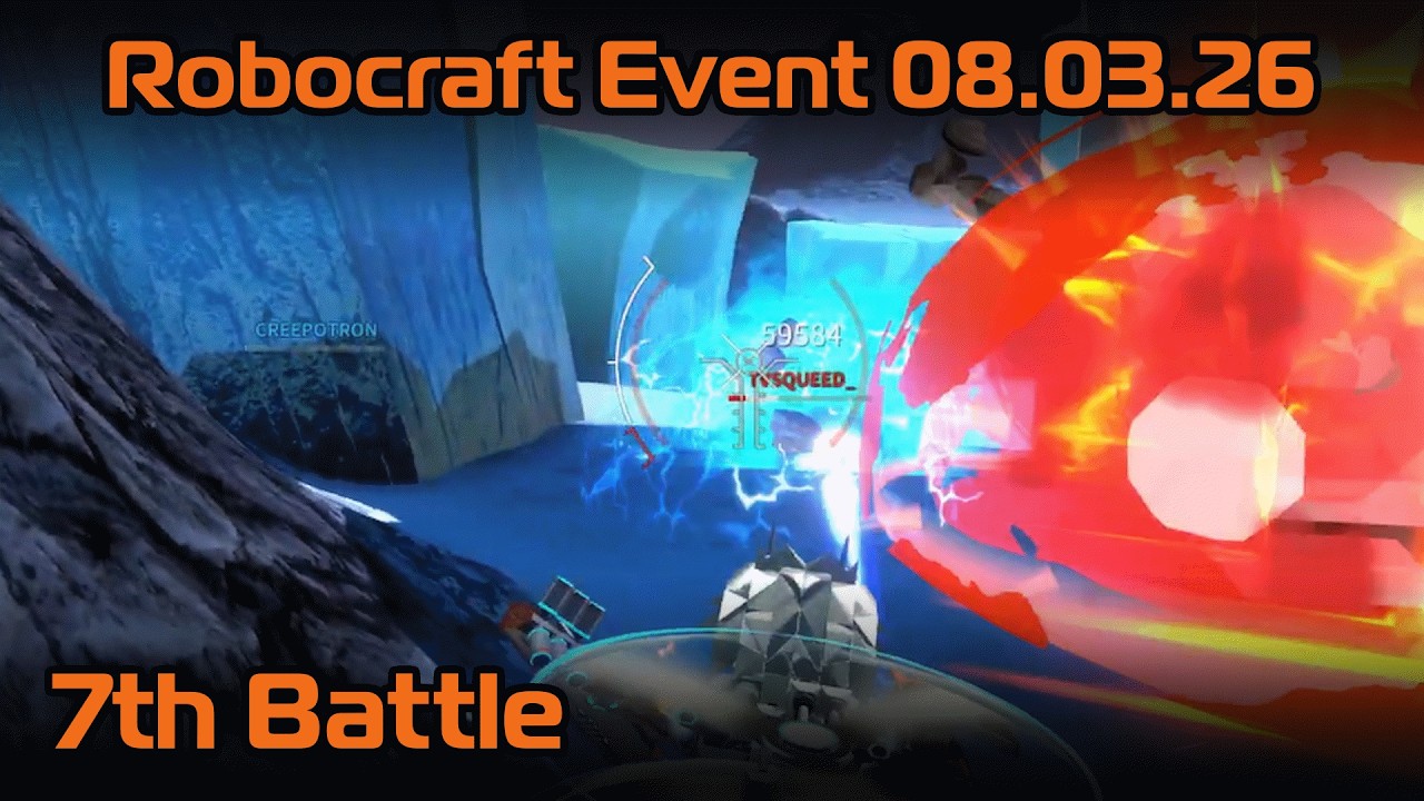 Robocraft event 03.08.2026. 7th battle