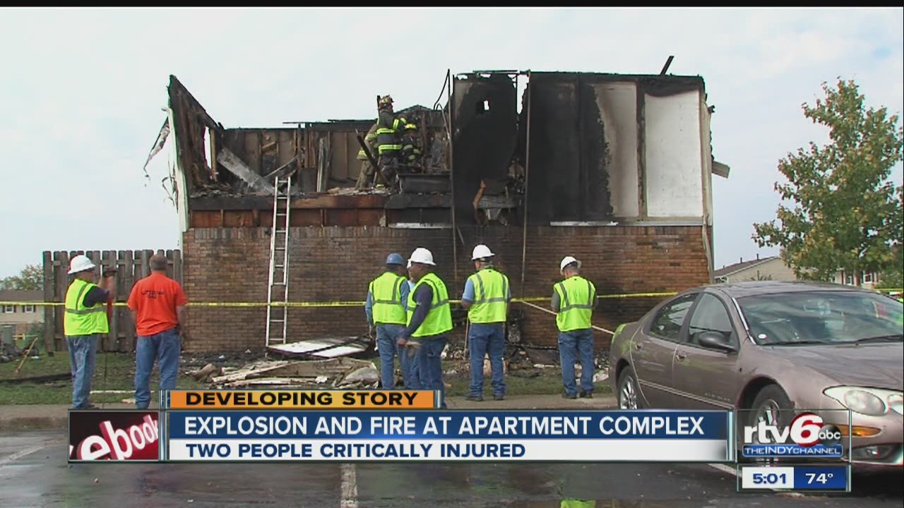 Man, boy critically injured in Cumberland apartment fire