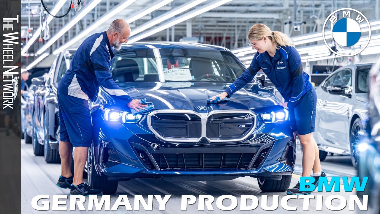 BMW Production in Germany – 2 Series, 3 Series, 4 Series, 5 Series, 7 Series, iX, i4, X2 [4K]