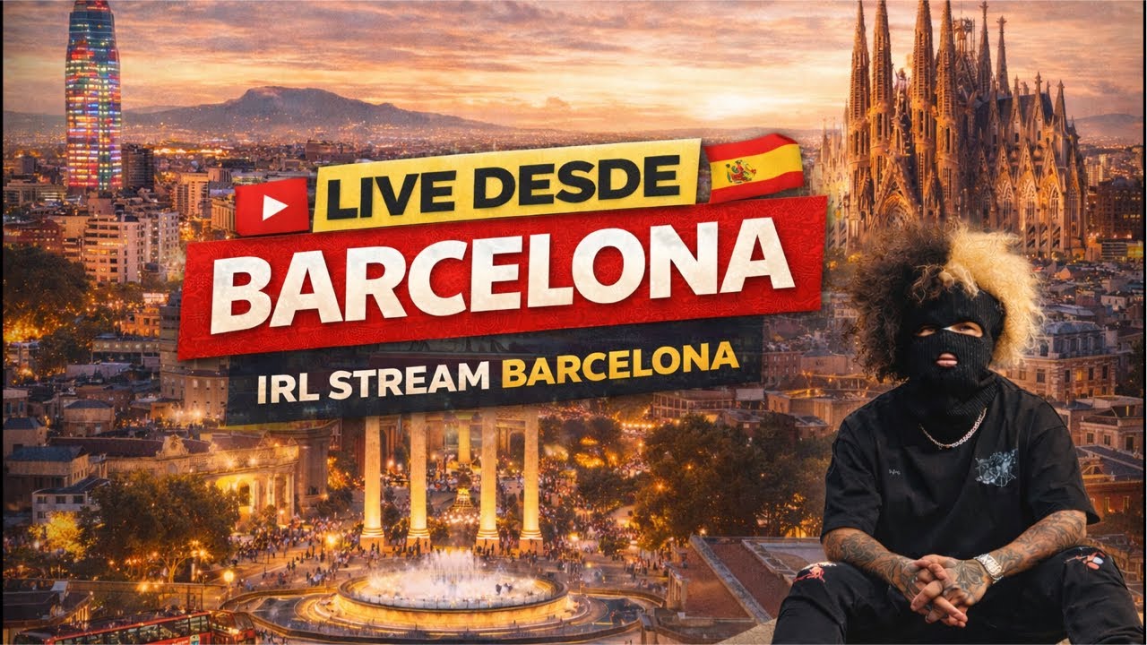 [LIVE] IRL STREAM IN BARCELONA 🇪🇸/ AO VIVO EM BARCELONA 🇪🇸 BARCELONA #barcelona #españa #travel