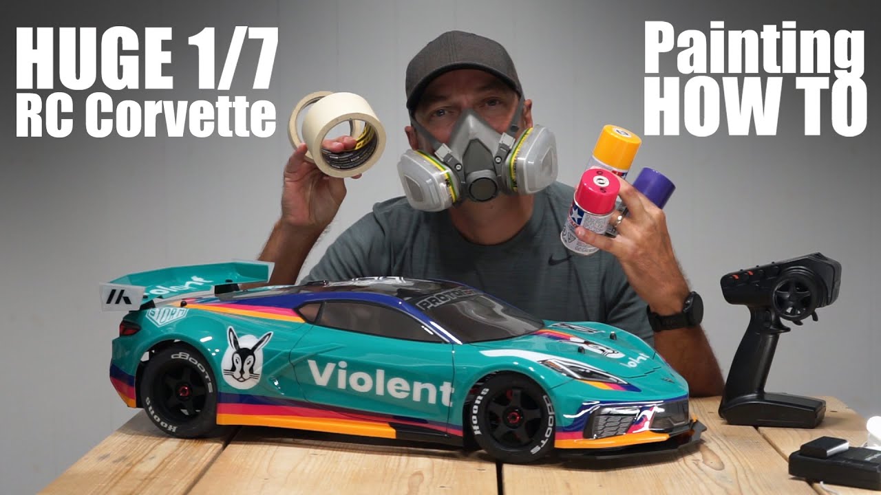 How to paint - ARRMA 1/7 FELONY - Classic colors!