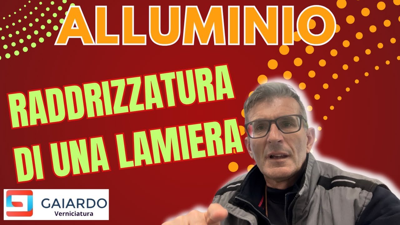 Alluminio piegato? Ecco come recuperiamo una lamiera prima della verniciatura &ndash; Gaiardo