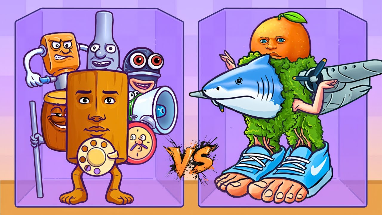 Merge Fellas SAHUR BRAINROT vs HYBRID BRAINROT ⁉️ Boss + Boss I New Update - Reaching Max Level!