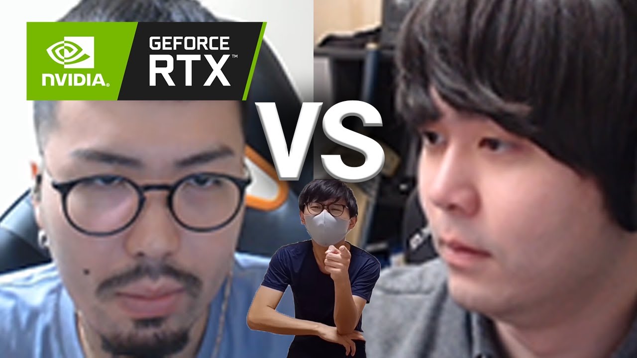 絶対に笑わない男たち vs 渾身のモノマネ選手権 powered by NVIDIA GeForce