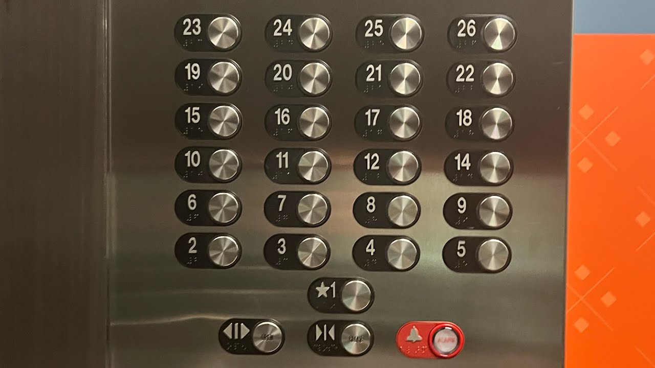 Fast 2023 KONE Traction Low-Rise Elevators - Signia by Hilton - Atlanta, GA