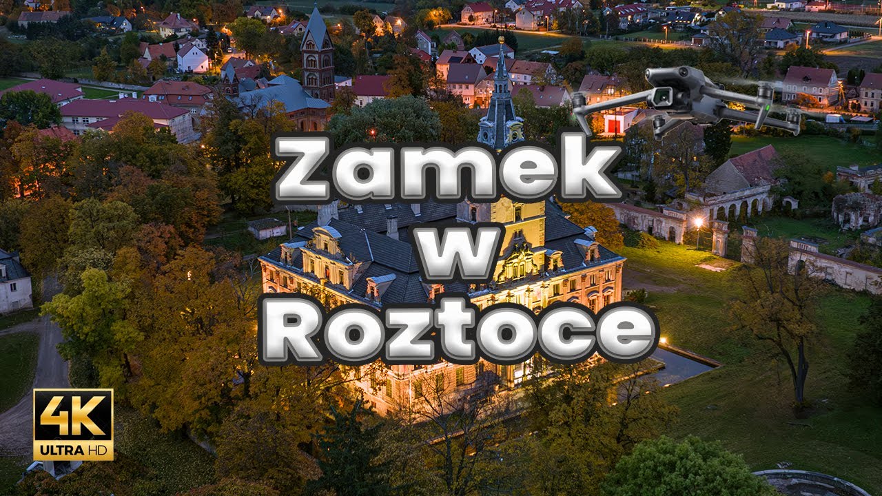 Zamek w Roztoce 4K | Dolny Śląsk #sopthedrone #roztoka #castlesofeurope