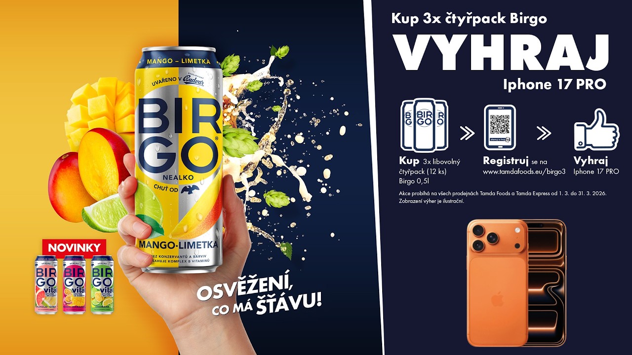 KUP BIRGO A VYHRAJ IPHONE 17 PRO!