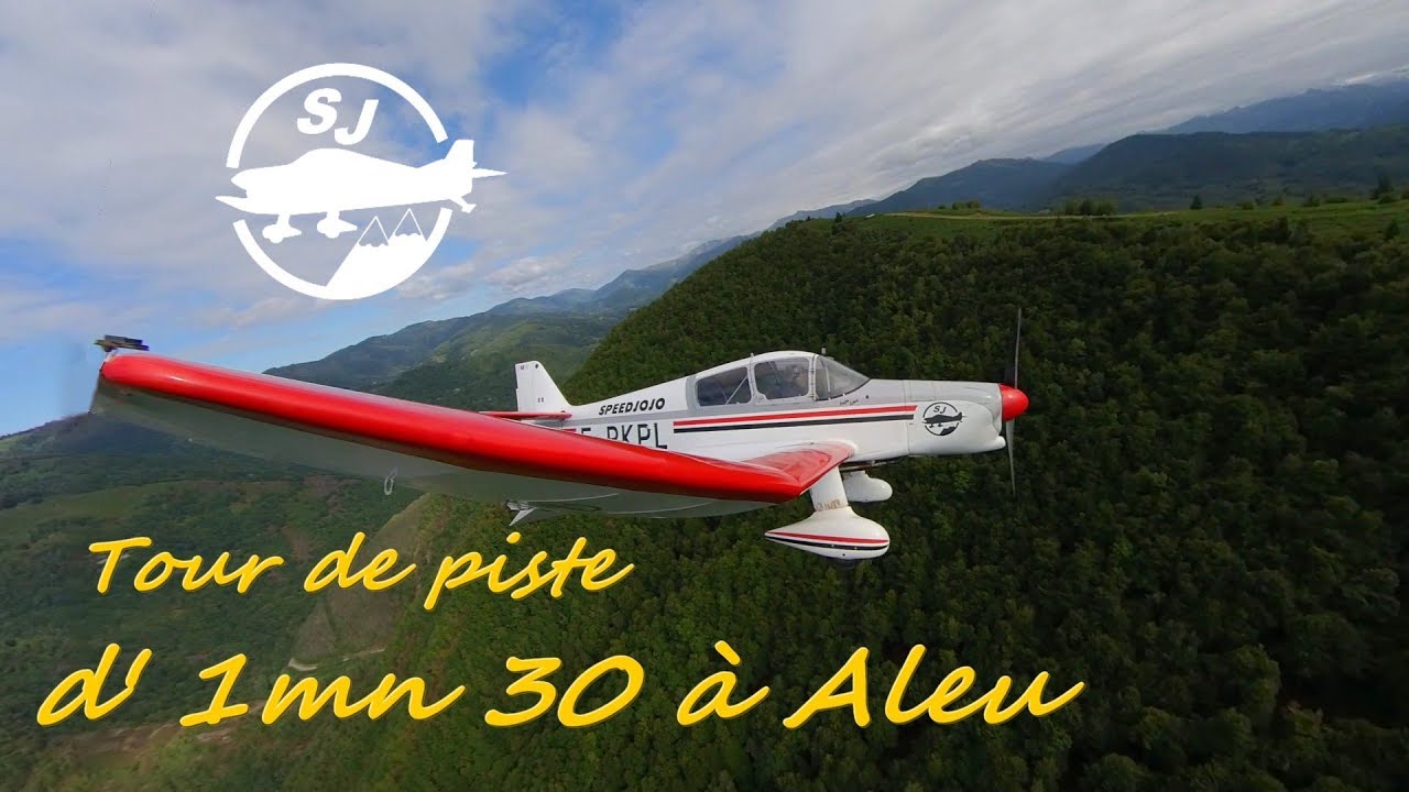 Tour de piste d'1mn30 à Aleu