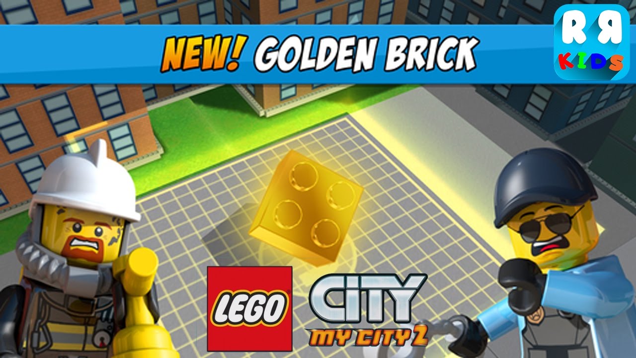 LEGO City My City 2 - New Collectable Item Golden Bricks