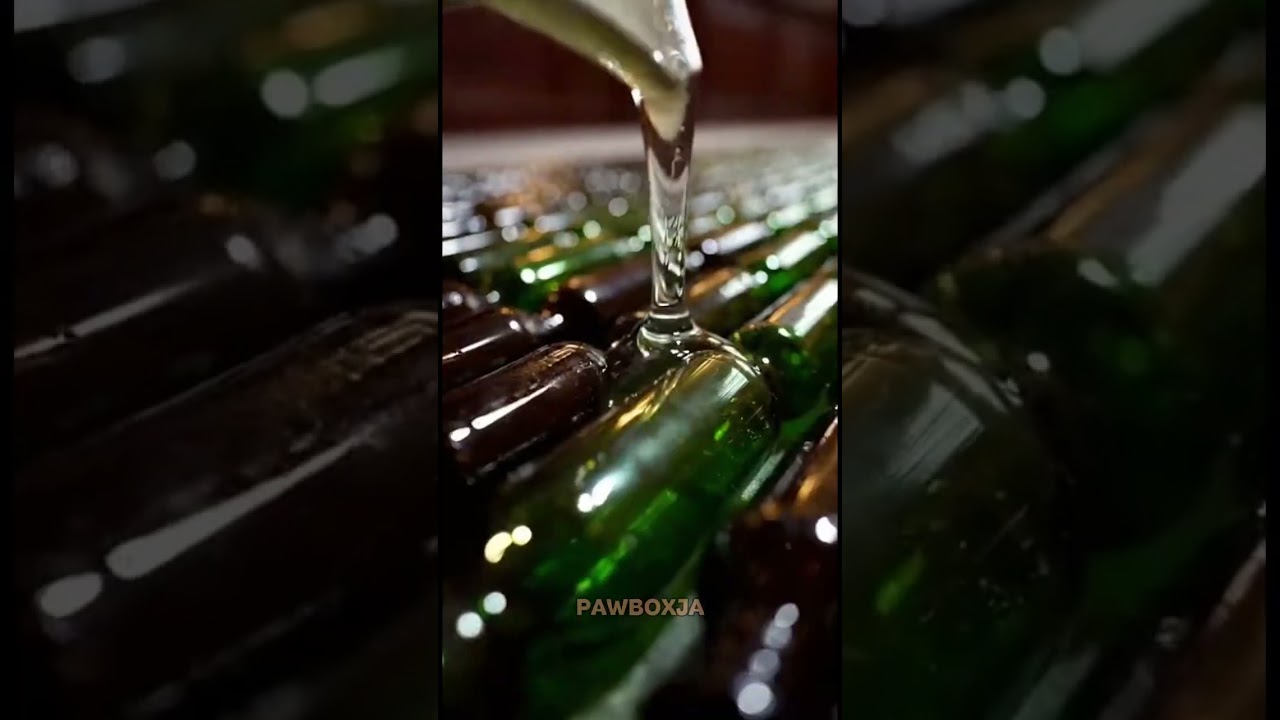 A Pub Floor Made of Beer Bottles 