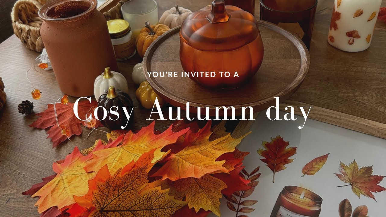 🍁Cosy Autumn Day🍁• décoration • recette gourmande 