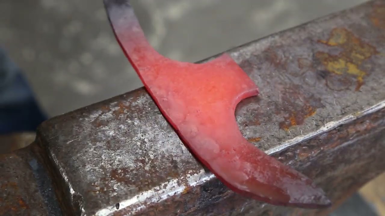 Epic Pizza Cutter Video! Forged Welded Fabricated one-of-a-kind pizza cutter Blacksmithing Project
