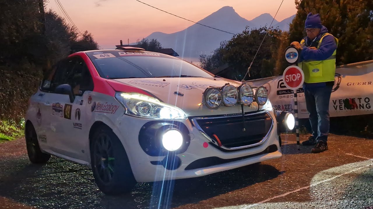 Rally del Bardolino 7 3 25 , Ps 1 FASOR / RUBIANA , (riprese tutte le auto transitate)