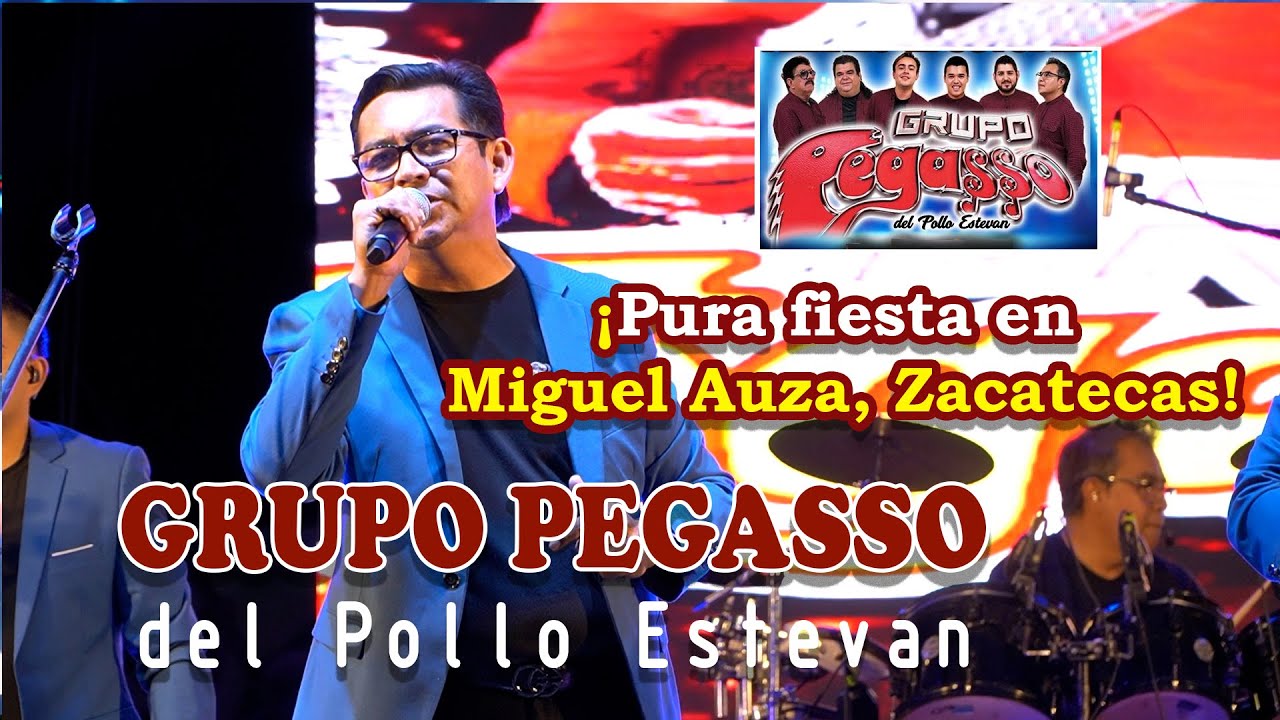 Grupo Pegasso del Pollo Estevan en Vivo 🎶 | FEREMA 2025 Miguel Auza | Teatro del Pueblo
