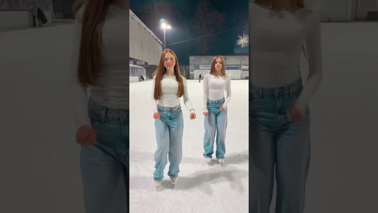 Wait..✋🏻 #twins #iceskating #figureskating #dance #trending #shortvideo #shorts #beautiful