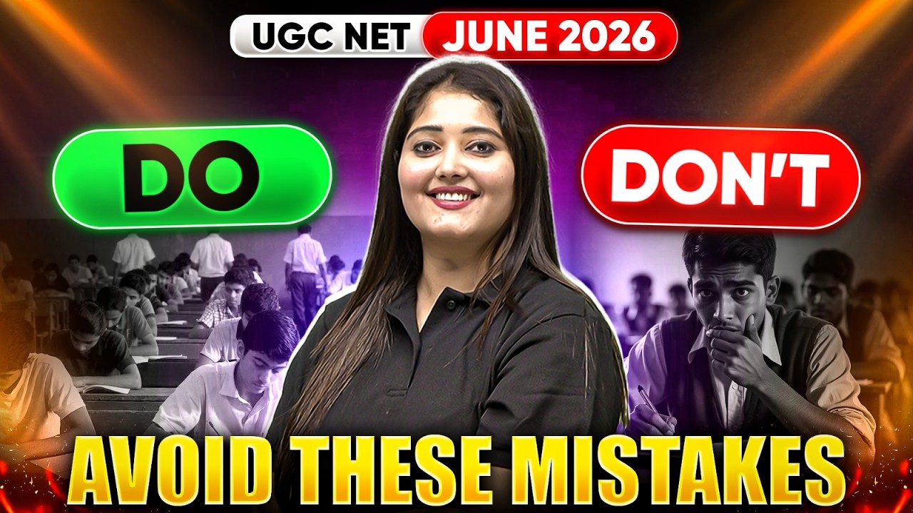 UGC NET 2026 Strategy | Avoid These Mistakes on UGC NET 2026 | UGC NET 2026 Preparation Strategy