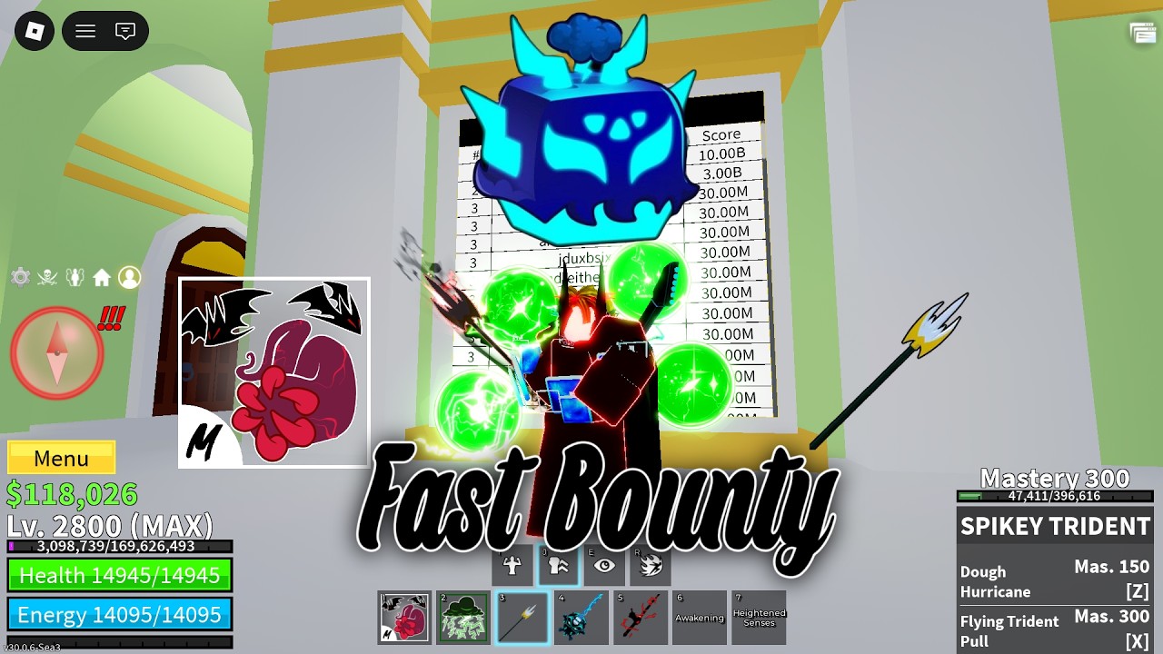 Rumble bounty hunt