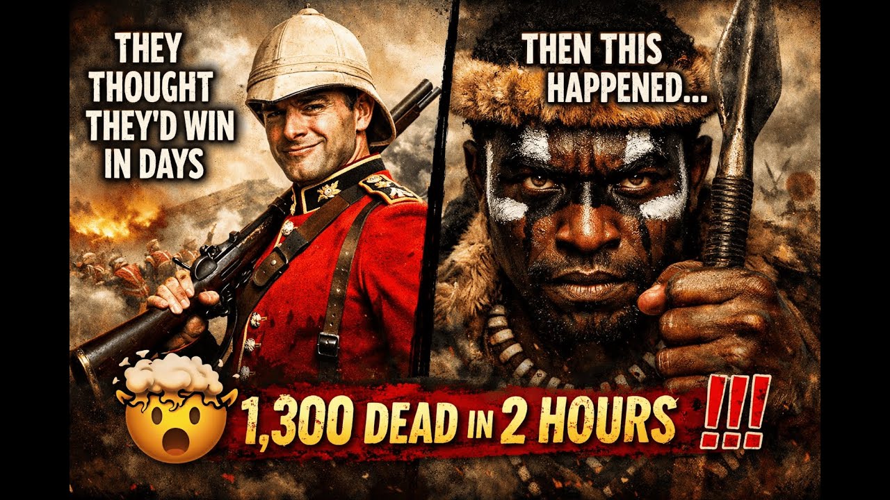 The BRUTAL Truth About Zulu Warriors That Britain ERASED From History | Anglo-Zulu War 1879
