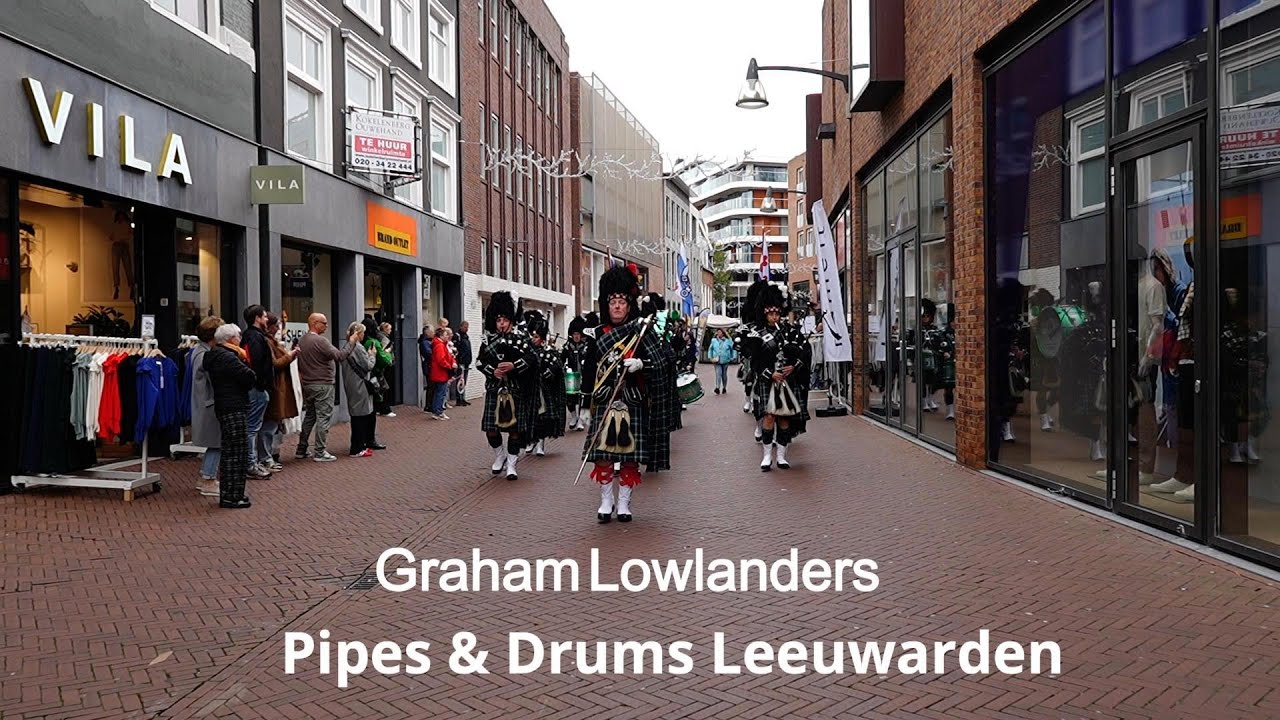 Loud & Proud in Leeuwarden (show parade) Graham Lowlanders Pipes & Drums @proudeventleeuwarden3369