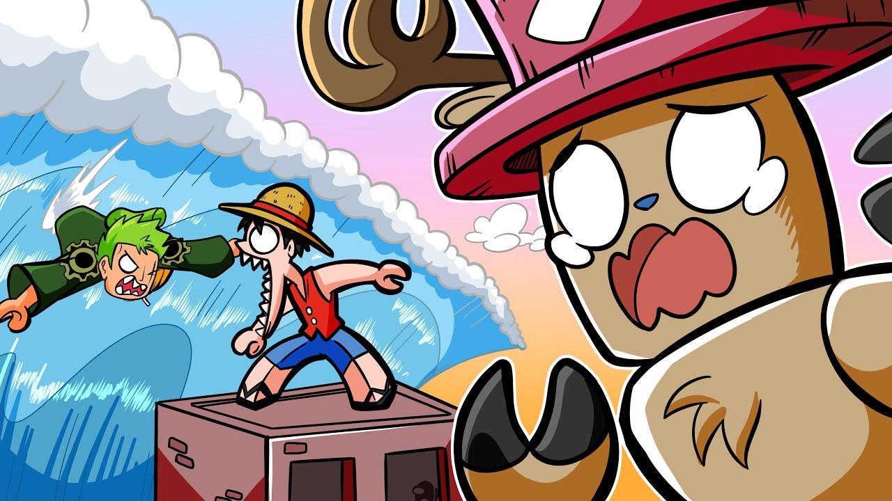 Chopper e Zoro FOGEM dos DESASTRES no Natural Disasters no Roblox!