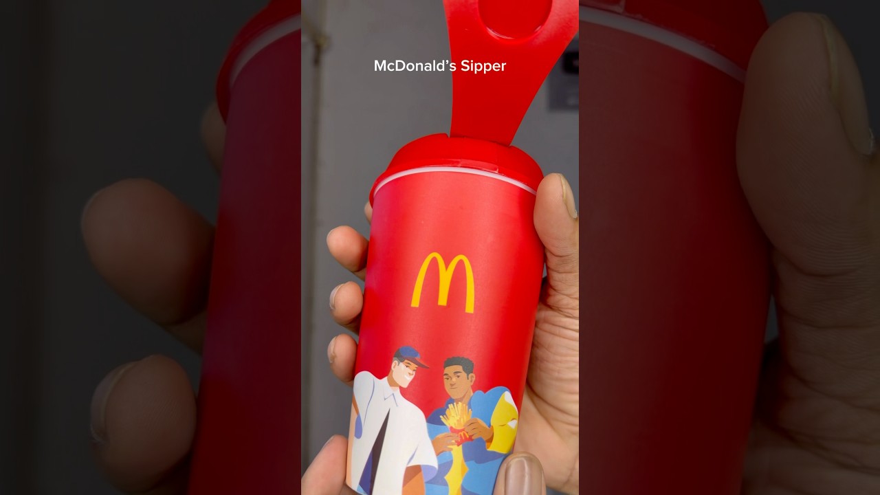 New McDonalds sipper  #mcdonalds #sipper #fypシ #trending #foryou #food #comedy #coke
