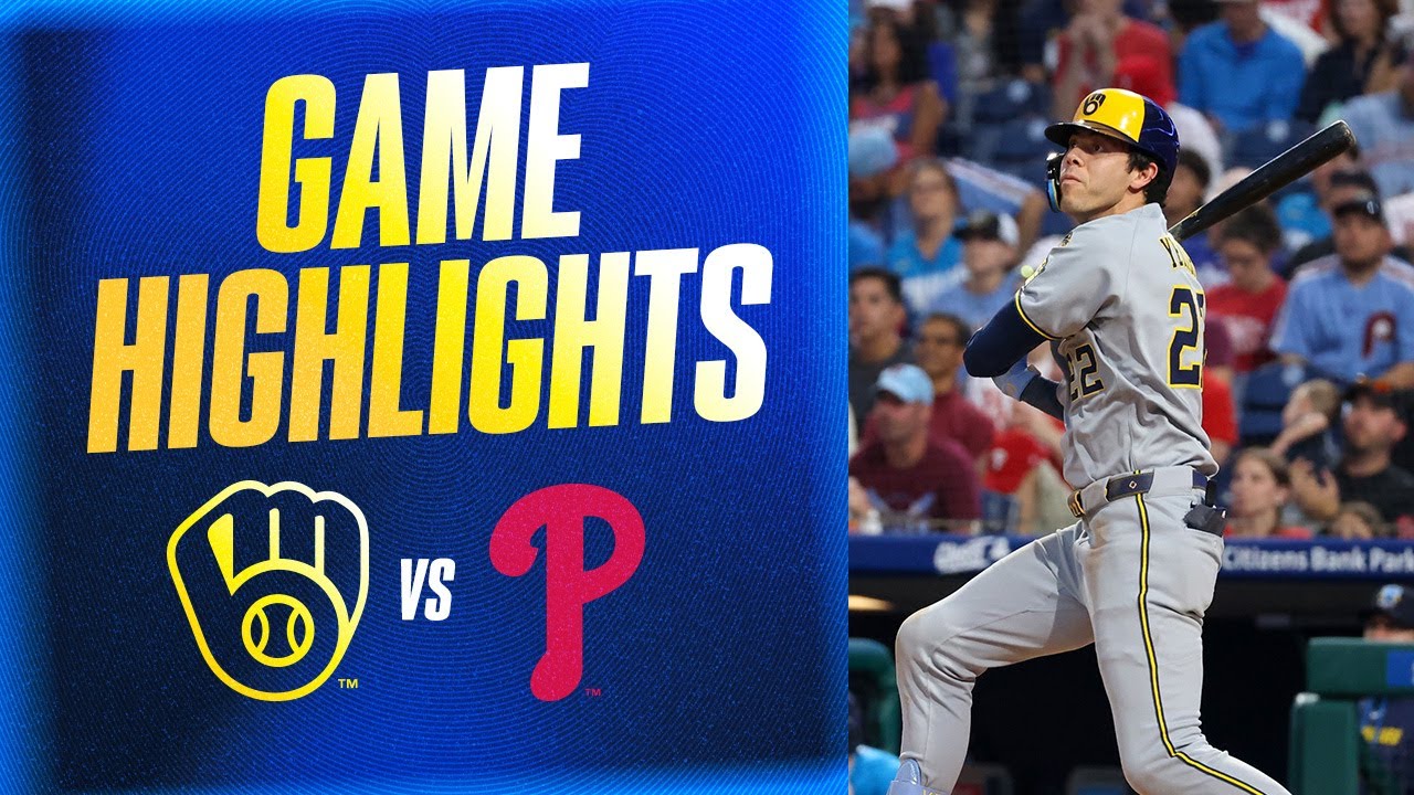 Brewers vs. Phillies Game Highlights (5/30/25) | MLB Highlights