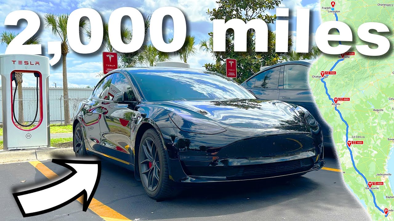 Taking My Tesla Model 3 Performance on a 2,000 Mile Road Trip! - Part 1