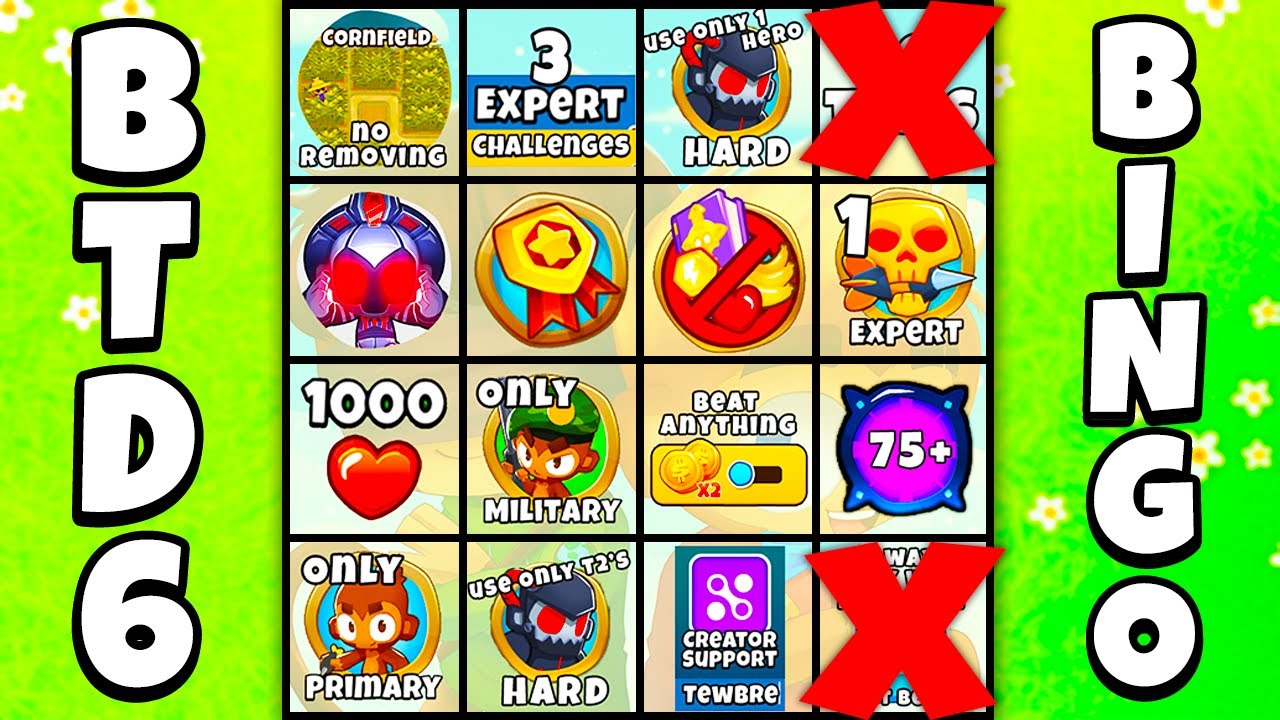 Bloons TD 6 BINGO