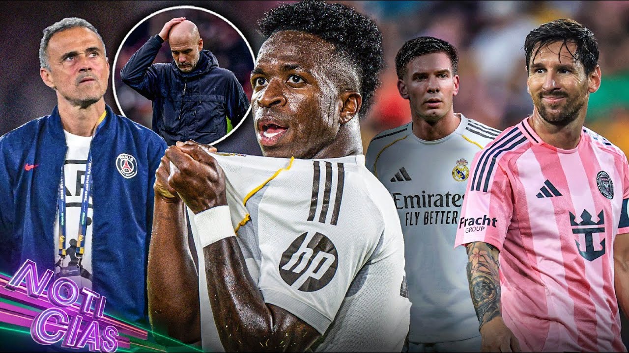 ¡Habló Vini! "Me quedo" | "El fútbol es una mierd@" | Guardiola acepta crisis | "No soy Messi"