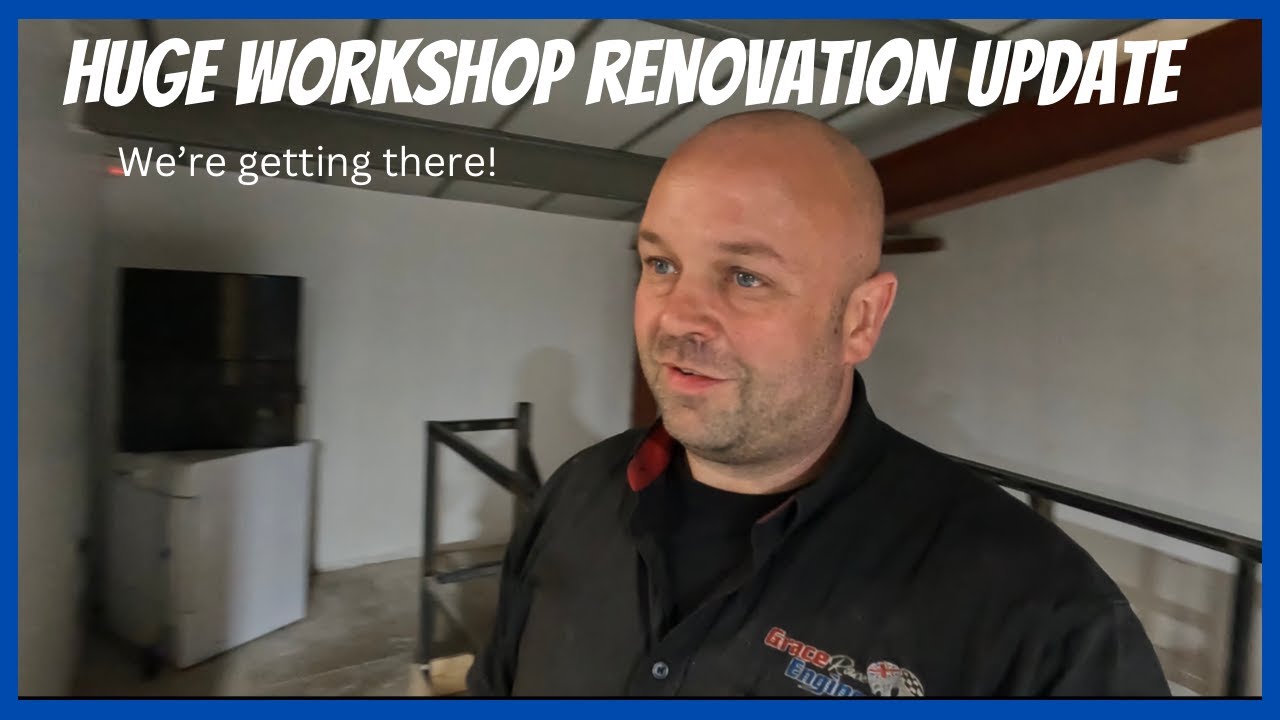 A workshop renovation update | We’ve hit 1000 Subscribers