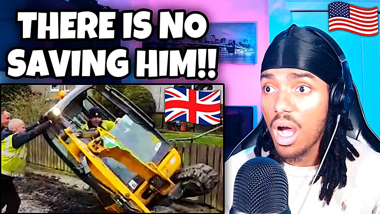 AMERICAN REACTS to Brits Being IDIOTS! | Funny UK FAILS