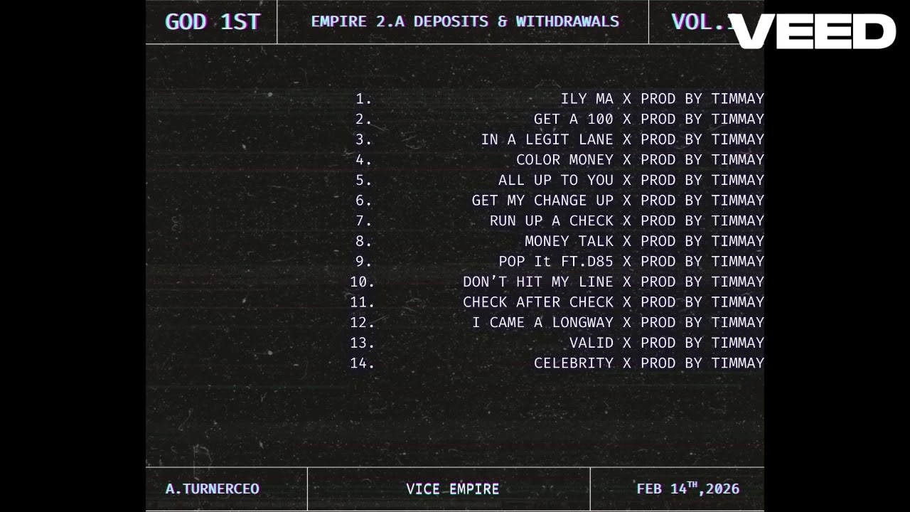 A.TURNERCEO - GET A 100 X PROD. BY TIMMAY