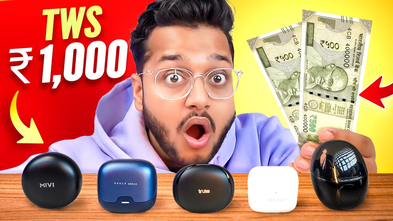 5 Best TWS Under ₹1000 - In 2024