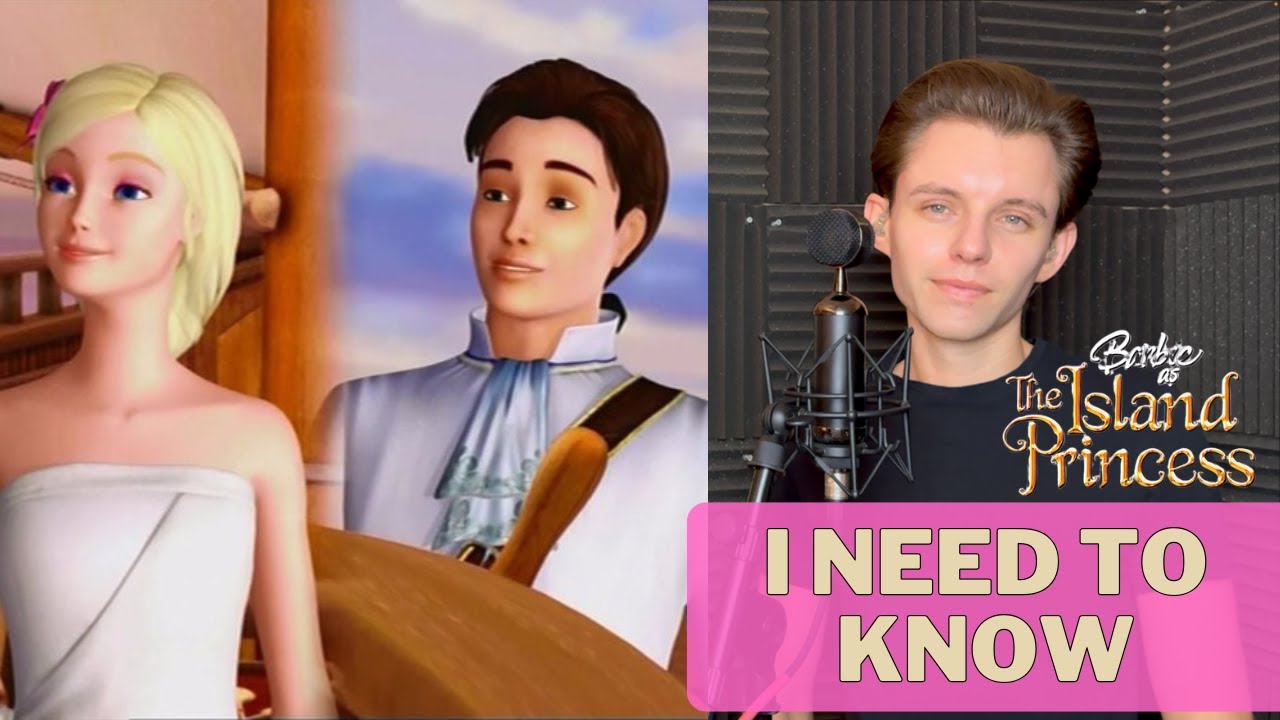 I Need To Know (Prince Antonio Part Only - Karaoke) - Barbie as The Island Princess