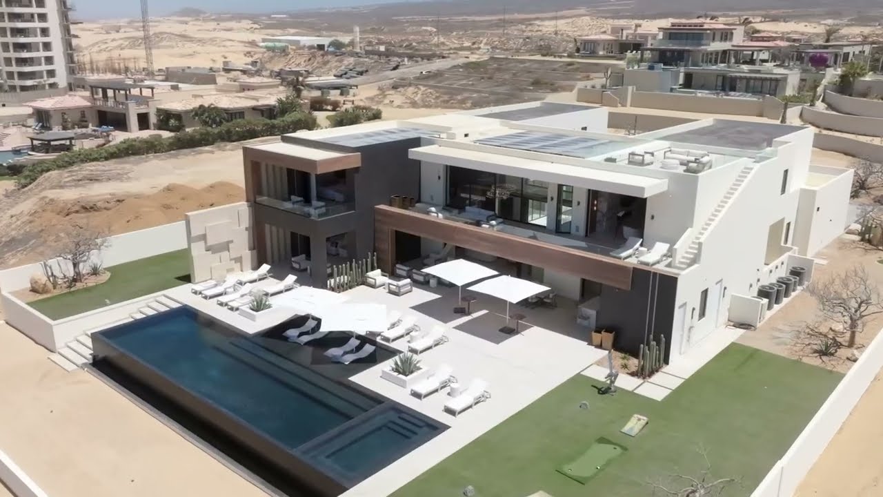 Tour the Most Exclusive Home in Cabo San Lucas! Crystal Beach Estates 29 at Diamante