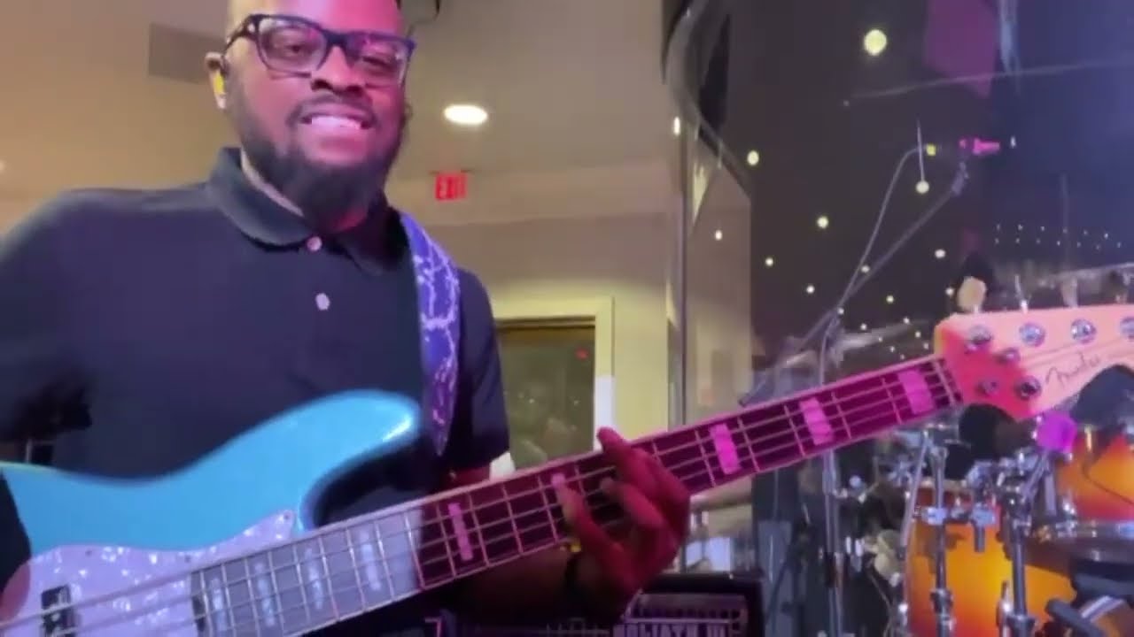 Kem Gray Jr: on Bass🎸 - feat. Kathy Taylor 🎤 #OhHowPrecious